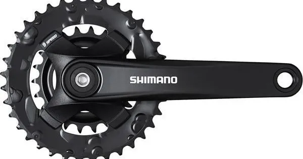 Plată sigură Angrenaj pedalier Shimano Tourney FC-MT101-B2 BOOST 2x9V